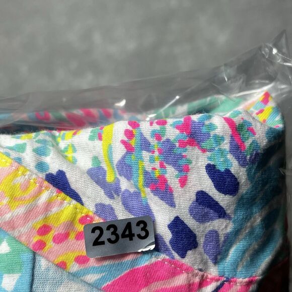 Lilly Pulitzer Dress Womens Large Multicolored Ali Dress Multi Roar of the Seas - Picture 12 of 12